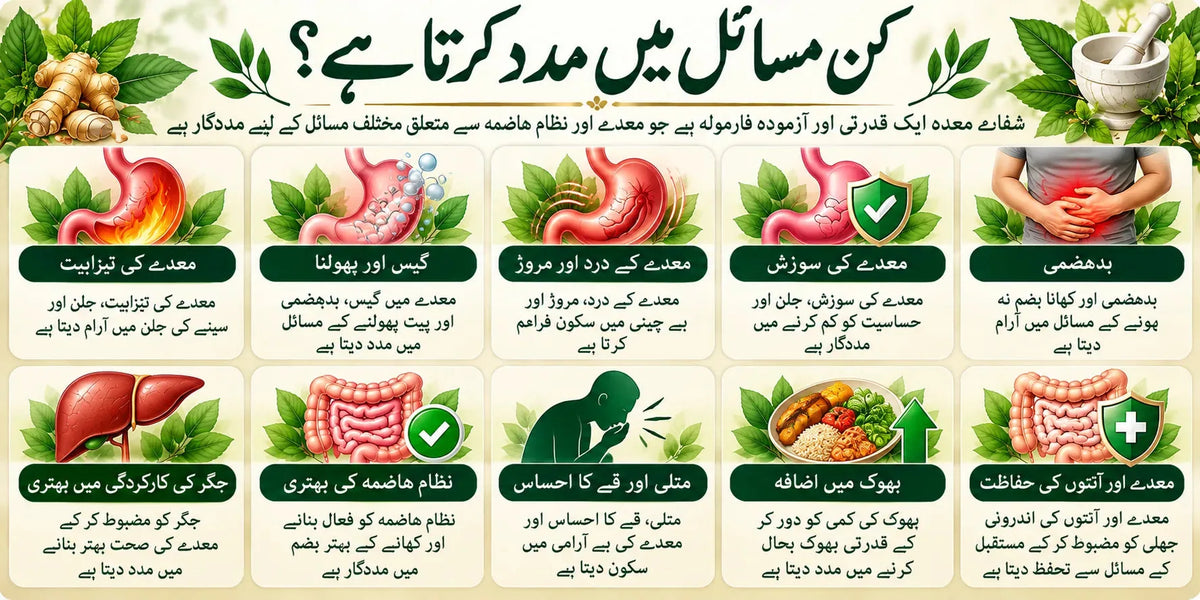 TibbeShifa Herbs - طبِ شفاء خالص دیسی ہربل علاج